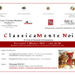 ClassicaMente Noi invito Rando 2017